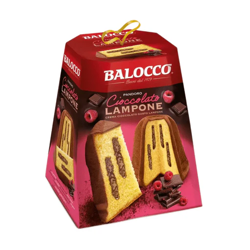 BALOCCO Pandoro Cioccolato Lampone - 800g (1.76lb)