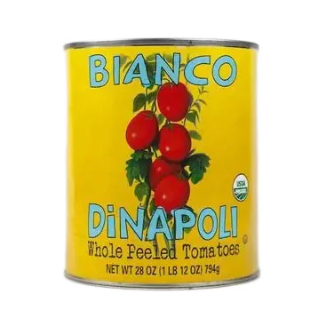 BIANCO DI NAPOLI Organic Whole Peeled Tomatoes - 794g (28oz)