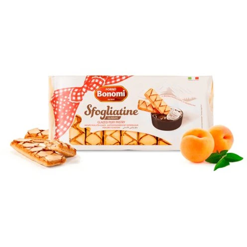 BONOMI Sfogliatine Glassate (Italian Glazed Puff Pastry) - 200g (7oz)
