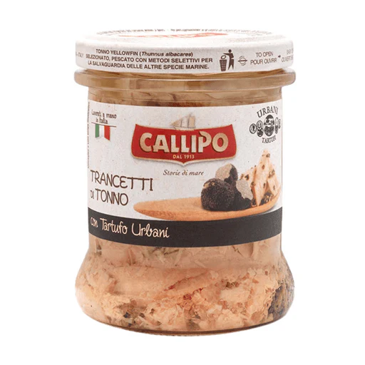 CALLIPO Tuna Chunks with Black Truffle - 170g (5.99oz)