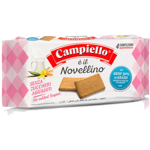 CAMPIELLO Sugar Free Novellino Cookies - 350g (12.3oz)