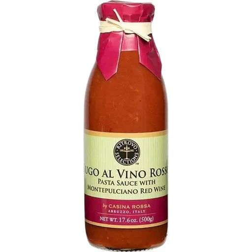 CASINA ROSSA Pasta Sauce with Montepulciano Red Wine - 500g (17.6oz)