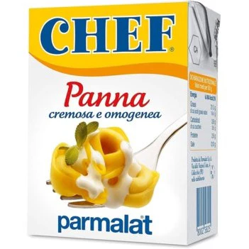 CHEF Parmalat Panna Da Cucina, Cooking Cream - 200ml (6.8oz)