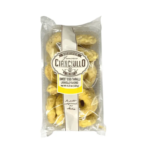 CIANCIULLO Limoncello Sweet Egg Taralli - 120g (4.23oz)