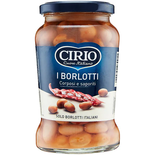 CIRIO Italian Borlotti Beans - 370g (13oz)