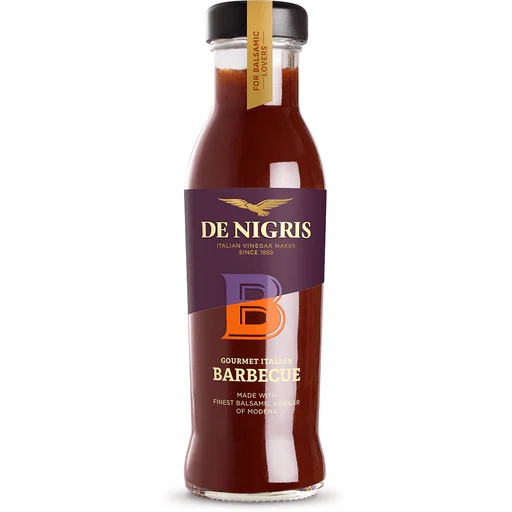 DE NIGRIS Italian BBQ Sauce with Balsamic Vinegar of Modena - 300g (10.14oz)