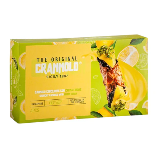ETNADOLCE Sicilian Cannoli with Lemon - 150g (5.29oz)