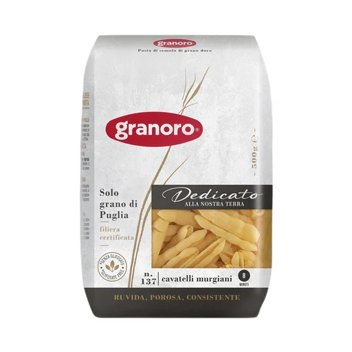 GRANORO Cavatelli Murgiani Pasta #137 - 500g (1.1lb)