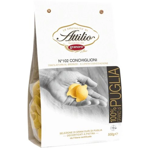 GRANORO Jumbo Shells - 500g (1.1lb)