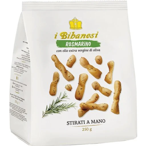 I BIBANESI Chunky Breadsticks Rosemary Flavor - 100g (3.52oz)