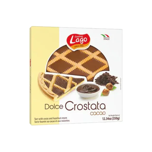 LAGO Cacao Crostata, Chocolate Tart - 350g (12.34oz)