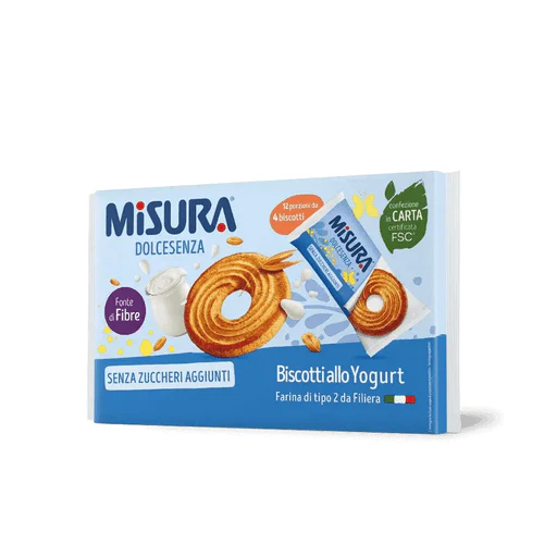 MISURA Sugar Free Biscuits with Yogurt - 400g (14.11oz)