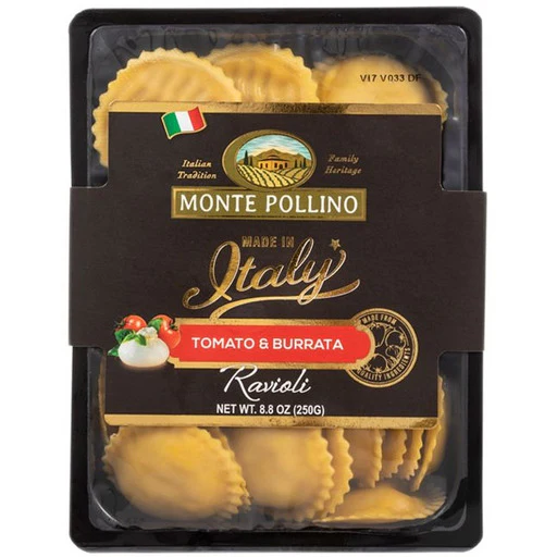 MONTE POLLINO Tomato & Burrata Ravioli - 250g (8.8oz)