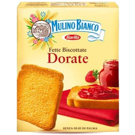 MULINO BIANCO Fette Biscottate Dorate - 315g (11oz)