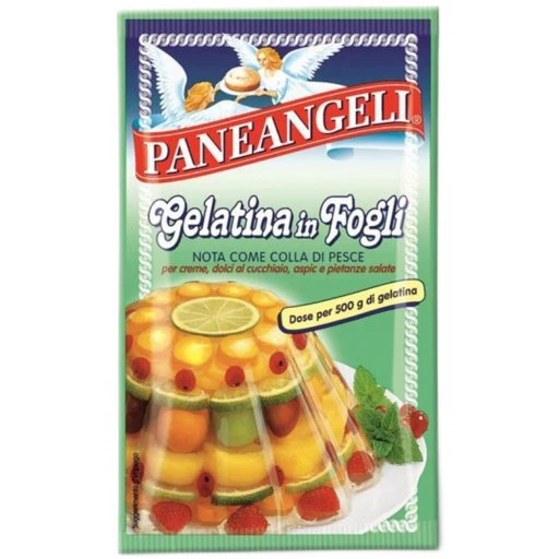 PANEANGELI Gelatina in Fogli, Gelatin in Sheets - 12g (0.42oz)