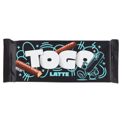 PAVESI Togo Classic Latte Milk Chocolate Covered Cookies - 120g (4.2oz)