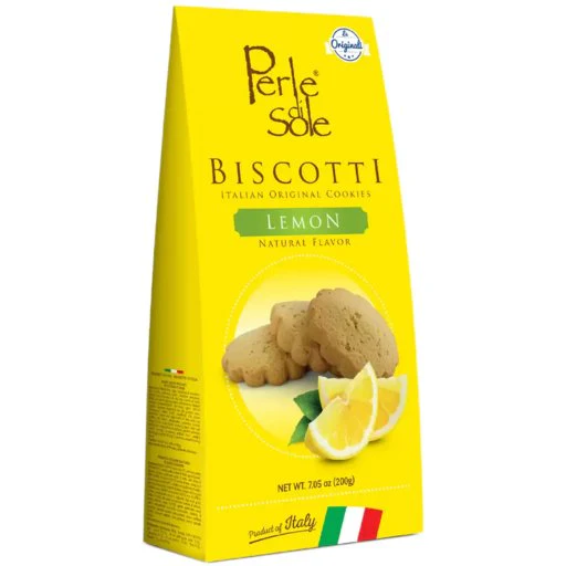 PERLE DI SOLE Lemon Shortbread Cookies - 200g (7.05oz)