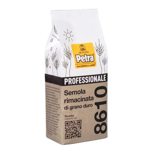 PETRA 8610HP Remilled Durum Wheat Semolina - 500g (1.1lb)