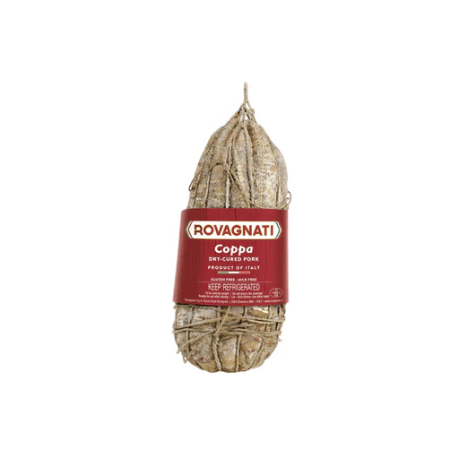 ROVAGNATI Italian Coppa Dry-Cured Pork - 1.6kg (3.5lb)