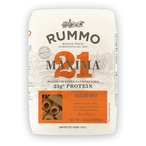 RUMMO Rigatoni Maxima No.50 - 400g (14.1oz)