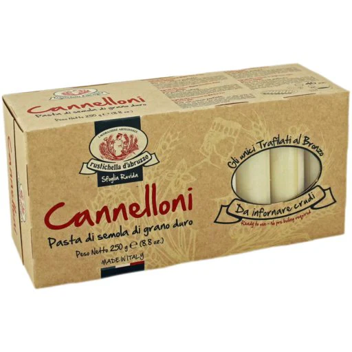 RUSTICHELLA D’ABRUZZO Cannelloni Pasta - 250g (8.8oz)