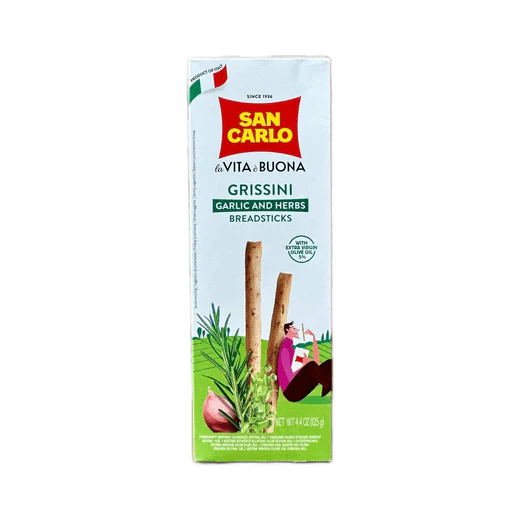 SAN CARLO Garlic & Herbs Breadsticks - 125g (4.4oz)