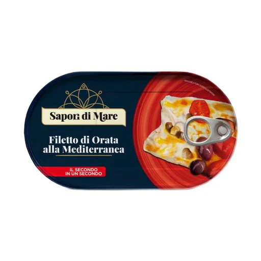 SAPORI DI MARE Dorade Fillet with Tomato & Olives in EVOO - 145g (5.11oz)