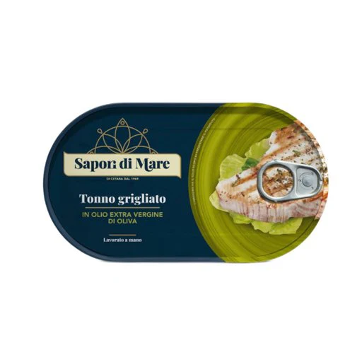 SAPORI DI MARE Grilled Yellowfin Tuna in EVOO - 145g (5.11oz)