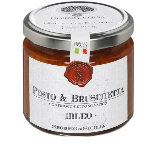 SEGRETI DI SICILIA Pesto & Bruschetta with Wild Fennel - 190g (6.7oz)