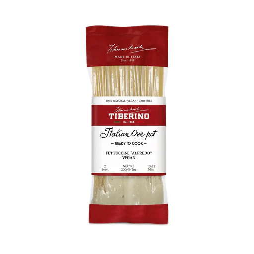 TIBERINO Creamy Vegan Fettuccine “Alfredo” - 200g (7oz)