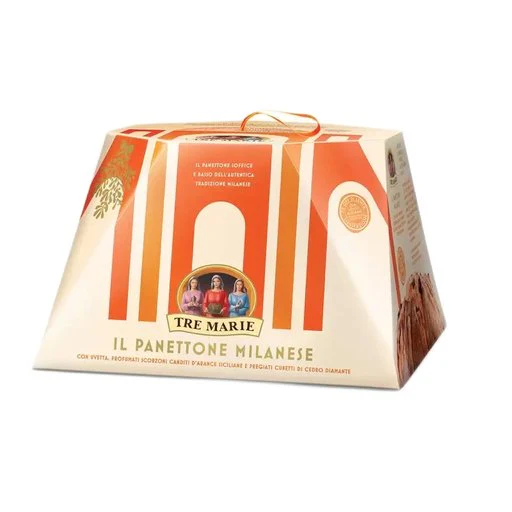 TRE MARIE Traditional Panettone - 750g (1.66lb)
