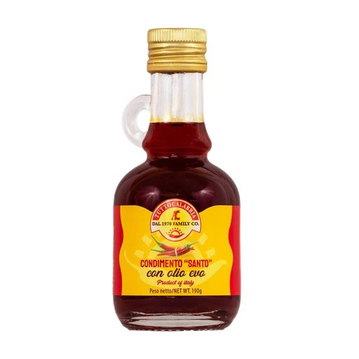 TUTTO CALABRIA Olio “Santo” - Calabrian Chili Extra Virgin Olive Oil - 190ml (6.7fl. oz)